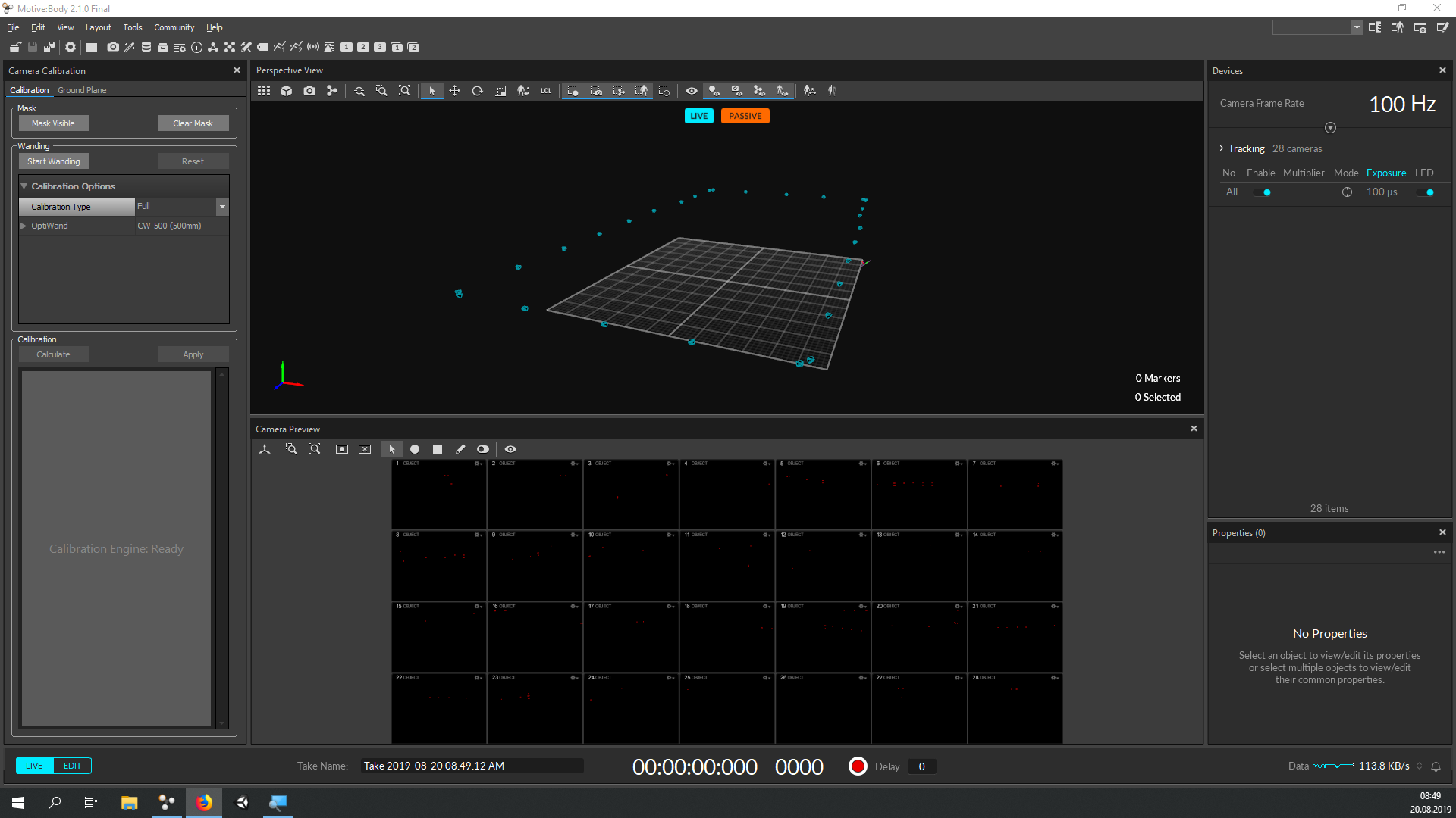  Calibration Layout