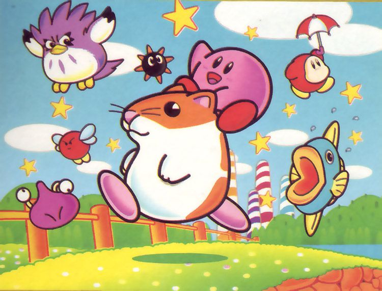 Kirby's Dream Land 2 - All Friends & Abilities 